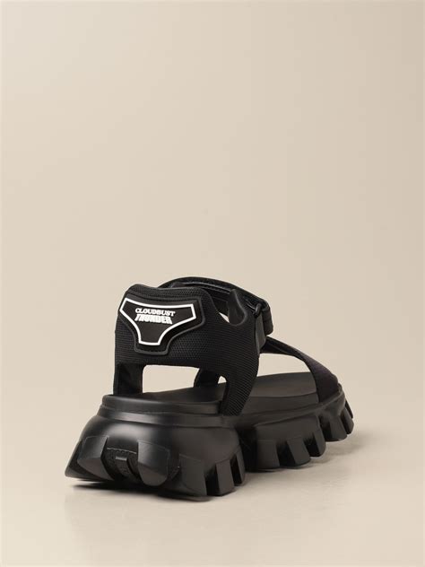 prada cloudbust pvc sandals|prada cloudbust thunder shoes.